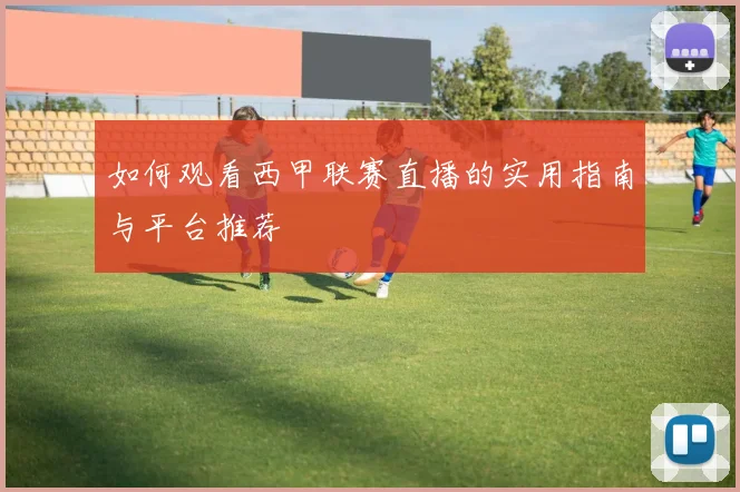 如何观看西甲联赛直播的实用指南与平台推荐